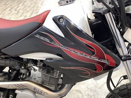 ホンダ XR100R(競技用) 【スピード納車】XR100モタード JMCA認証ヨシムラサイクロンマフラー! リアキャリア 27
