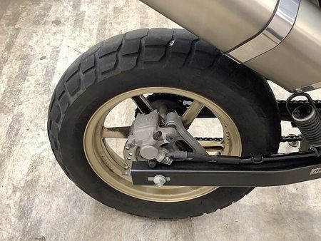 ホンダ XR100R(競技用) 【スピード納車】XR100モタード JMCA認証ヨシムラサイクロンマフラー! リアキャリア 30