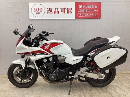 ホンダ CB1300スーパーツーリング CB1300 Super ツーリング【フロントタイヤ新品交換】グリップヒーター プルバック 4