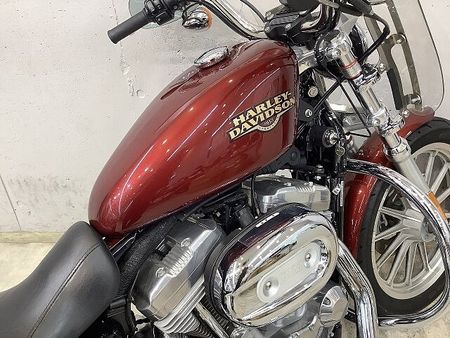 ハーレーダビッドソン XL883L XL883LI デタッチャブルスクリーン! サイドバック! エンジンガード&ハンドガード! 15