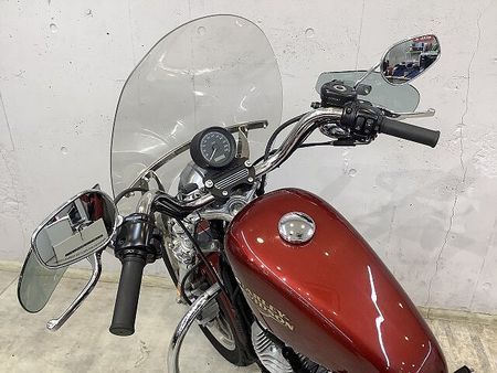ハーレーダビッドソン XL883L XL883LI デタッチャブルスクリーン! サイドバック! エンジンガード&ハンドガード! 22
