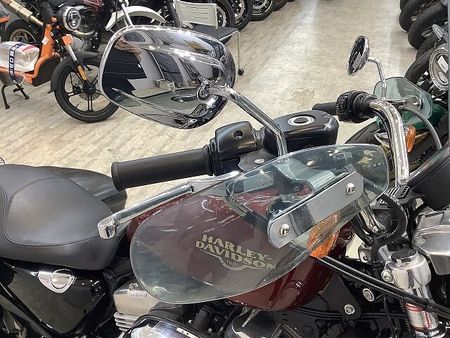 ハーレーダビッドソン XL883L XL883LI デタッチャブルスクリーン! サイドバック! エンジンガード&ハンドガード! 23