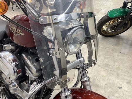 ハーレーダビッドソン XL883L XL883LI デタッチャブルスクリーン! サイドバック! エンジンガード&ハンドガード! 25