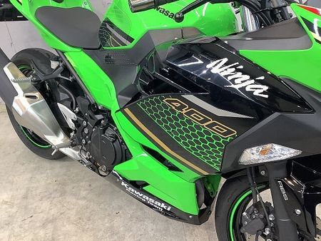 カワサキ ニンジャ 400 NINJA400 ABS カスタムグリップ&バーエンド! アクセサリーバー! ゴールドチェ 12