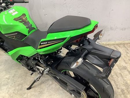 カワサキ ニンジャ 400 NINJA400 ABS カスタムグリップ&バーエンド! アクセサリーバー! ゴールドチェ 19