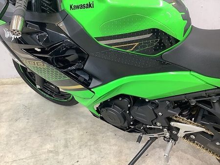 カワサキ ニンジャ 400 NINJA400 ABS カスタムグリップ&バーエンド! アクセサリーバー! ゴールドチェ 21