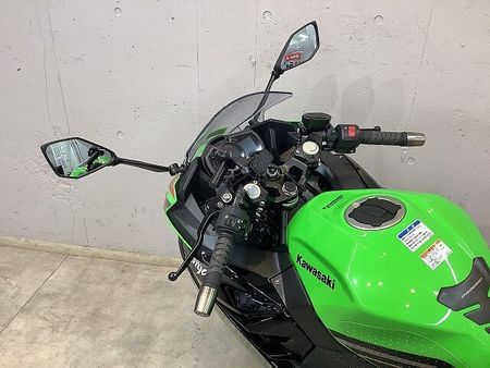カワサキ ニンジャ 400 NINJA400 ABS カスタムグリップ&バーエンド! アクセサリーバー! ゴールドチェ 22