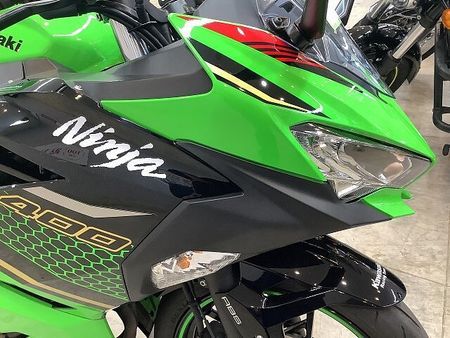 カワサキ ニンジャ 400 NINJA400 ABS カスタムグリップ&バーエンド! アクセサリーバー! ゴールドチェ 24