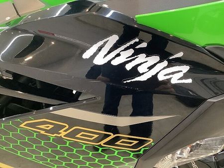 カワサキ ニンジャ 400 NINJA400 ABS カスタムグリップ&バーエンド! アクセサリーバー! ゴールドチェ 27