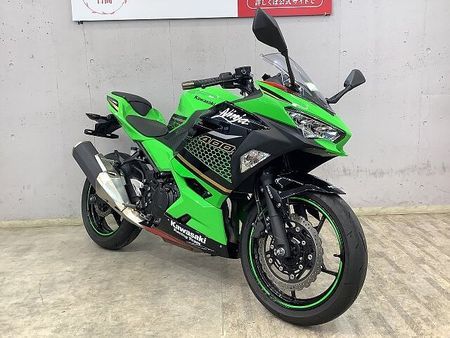 カワサキ ニンジャ 400 NINJA400 ABS カスタムグリップ&バーエンド! アクセサリーバー! ゴールドチェ 3