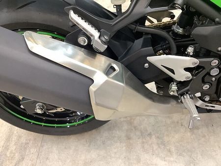 カワサキ ニンジャ 400 NINJA400 ABS カスタムグリップ&バーエンド! アクセサリーバー! ゴールドチェ 34