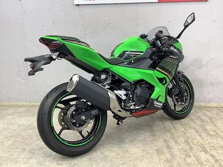 カワサキ ニンジャ 400 NINJA400 ABS カスタムグリップ&バーエンド! アクセサリーバー! ゴールドチェ 4