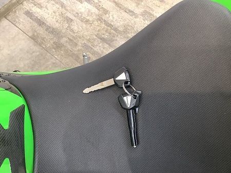 カワサキ ニンジャ 400 NINJA400 ABS カスタムグリップ&バーエンド! アクセサリーバー! ゴールドチェ 9