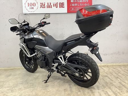 ホンダ 400X 400X 純正オプションフロントサイドパイプ! GIVI製リアボックス! ナックルバイザー 7