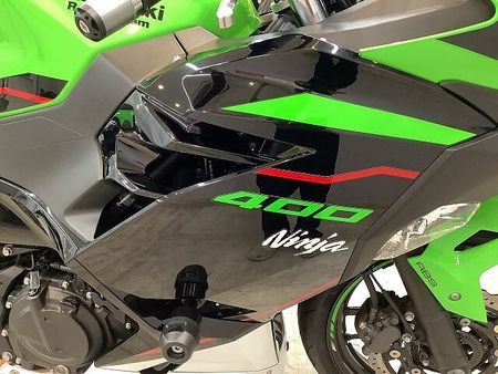 カワサキ ニンジャ 400 NINJA400 ABS JMCA認証OVER製サイレンサー! エンジンスライダー! アジ 27