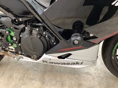 カワサキ ニンジャ 400 NINJA400 ABS JMCA認証OVER製サイレンサー! エンジンスライダー! アジ 28