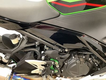 カワサキ ニンジャ 400 NINJA400 ABS JMCA認証OVER製サイレンサー! エンジンスライダー! アジ 30
