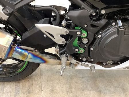 カワサキ ニンジャ 400 NINJA400 ABS JMCA認証OVER製サイレンサー! エンジンスライダー! アジ 31