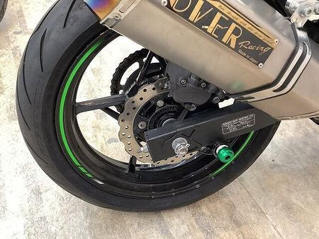 カワサキ ニンジャ 400 NINJA400 ABS JMCA認証OVER製サイレンサー! エンジンスライダー! アジ 33