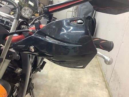 カワサキ Dトラッカー125 D-トラッカー125 2011年モデル ハンドガード カスタムミラー フェンダーレス ZE 13