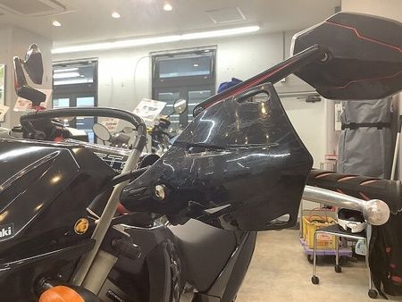 カワサキ Dトラッカー125 D-トラッカー125 2011年モデル ハンドガード カスタムミラー フェンダーレス ZE 14