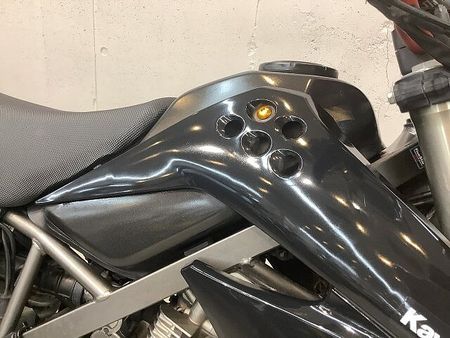 カワサキ Dトラッカー125 D-トラッカー125 2011年モデル ハンドガード カスタムミラー フェンダーレス ZE 21