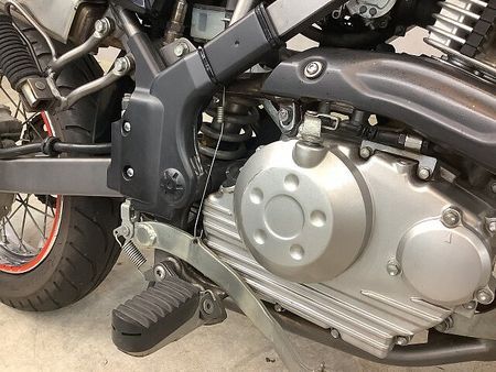カワサキ Dトラッカー125 D-トラッカー125 2011年モデル ハンドガード カスタムミラー フェンダーレス ZE 24
