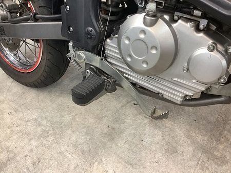 カワサキ Dトラッカー125 D-トラッカー125 2011年モデル ハンドガード カスタムミラー フェンダーレス ZE 25