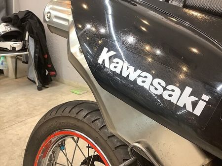 カワサキ Dトラッカー125 D-トラッカー125 2011年モデル ハンドガード カスタムミラー フェンダーレス ZE 28