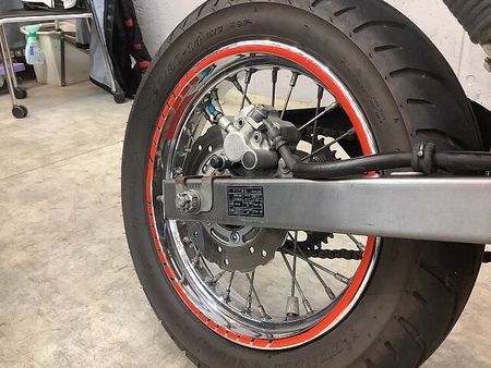 カワサキ Dトラッカー125 D-トラッカー125 2011年モデル ハンドガード カスタムミラー フェンダーレス ZE 30