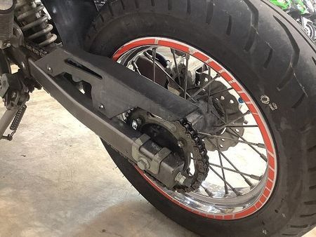 カワサキ Dトラッカー125 D-トラッカー125 2011年モデル ハンドガード カスタムミラー フェンダーレス ZE 36
