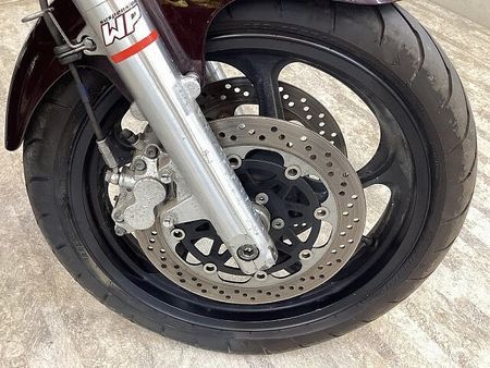 カワサキ ゼファー1100 ZEPHYR1100【フロントタイヤ新品交換】スライダー 11