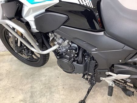 ホンダ 400X 400X ABS 純正オプションナックルガード&フロントサイドパイプ&グリップヒーター! 21