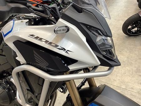 ホンダ 400X 400X ABS 純正オプションナックルガード&フロントサイドパイプ&グリップヒーター! 25