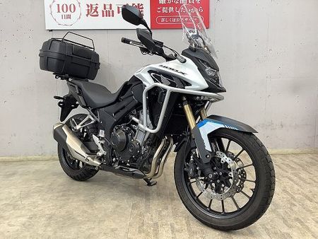 ホンダ 400X 400X ABS 純正オプションナックルガード&フロントサイドパイプ&グリップヒーター! 3