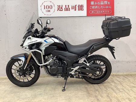 ホンダ 400X 400X ABS 純正オプションナックルガード&フロントサイドパイプ&グリップヒーター! 5