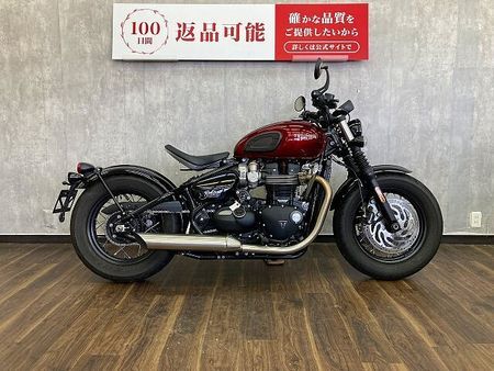 トライアンフ BONNEVILLE BOBBER BLACK ボンネビルボバー ☆エンジンガード付き☆ 4