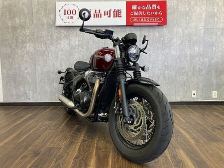 トライアンフ BONNEVILLE BOBBER BLACK ボンネビルボバー ☆エンジンガード付き☆ 5