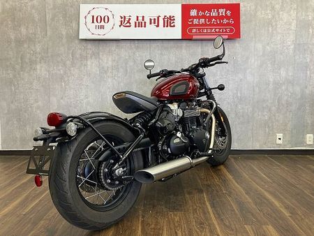 トライアンフ BONNEVILLE BOBBER BLACK ボンネビルボバー ☆エンジンガード付き☆ 9