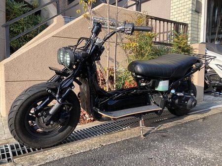 ホンダ フュージョン リアキャリアはボルト4本で簡単に脱着可能です♪キャンプやツーリングのお供に 2