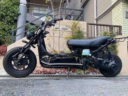 ホンダ フュージョン リアキャリアはボルト4本で簡単に脱着可能です♪キャンプやツーリングのお供に 1