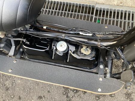 ホンダ フュージョン リアキャリアはボルト4本で簡単に脱着可能です♪キャンプやツーリングのお供に 9