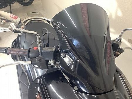 スズキ ジェンマ250 Gemma(ジェンマ) 2008年モデル/リアキャリア&タンデムバー部?ウィンドスクリーン 12