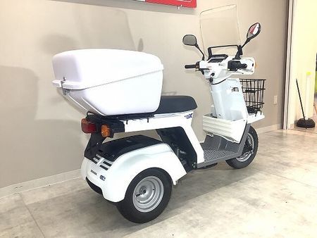 ホンダ ジャイロX GYRO X 2011年モデル/大型リアボックス装備/フロントバスケット/純正スペアキーあ 5