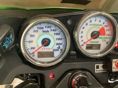 カワサキ ZRX1200R ZRX1200 DAEG 2009年モデル/ワイバンフルエキマフラー/OHLINSリアショ 9