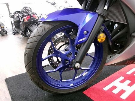 ヤマハ YZF-R25 YZF-R25 PRUNUS製スリップオンマフラー/ワイズギア製シートバック/マルチバー付 39