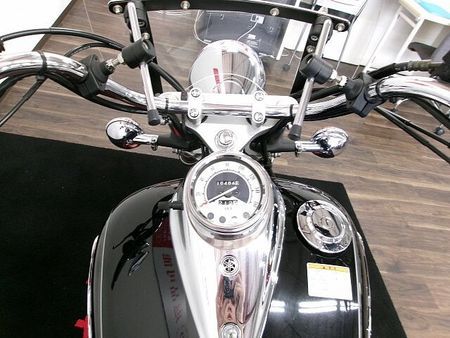 ヤマハ ドラッグスター 250 Drag Star 250 PYTHON製スラッシュカットマフラー/スクリーン付き/200 17