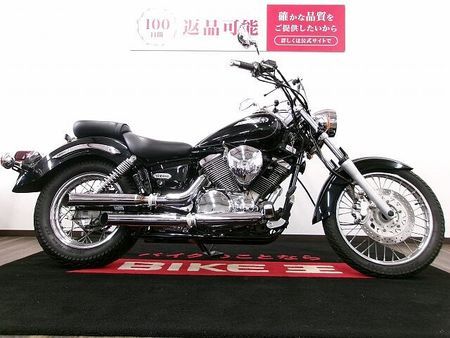 ヤマハ ドラッグスター 250 Drag Star 250 PYTHON製スラッシュカットマフラー/スクリーン付き/200 7