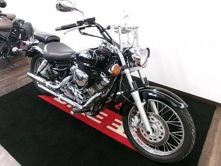 ヤマハ ドラッグスター 250 Drag Star 250 PYTHON製スラッシュカットマフラー/スクリーン付き/200 9