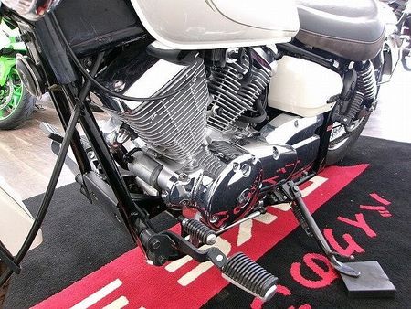 ヤマハ ドラッグスター 250 ドラッグスター250 DAYTONA製2in1マフラー/2008年モデル/アップハンドル 14